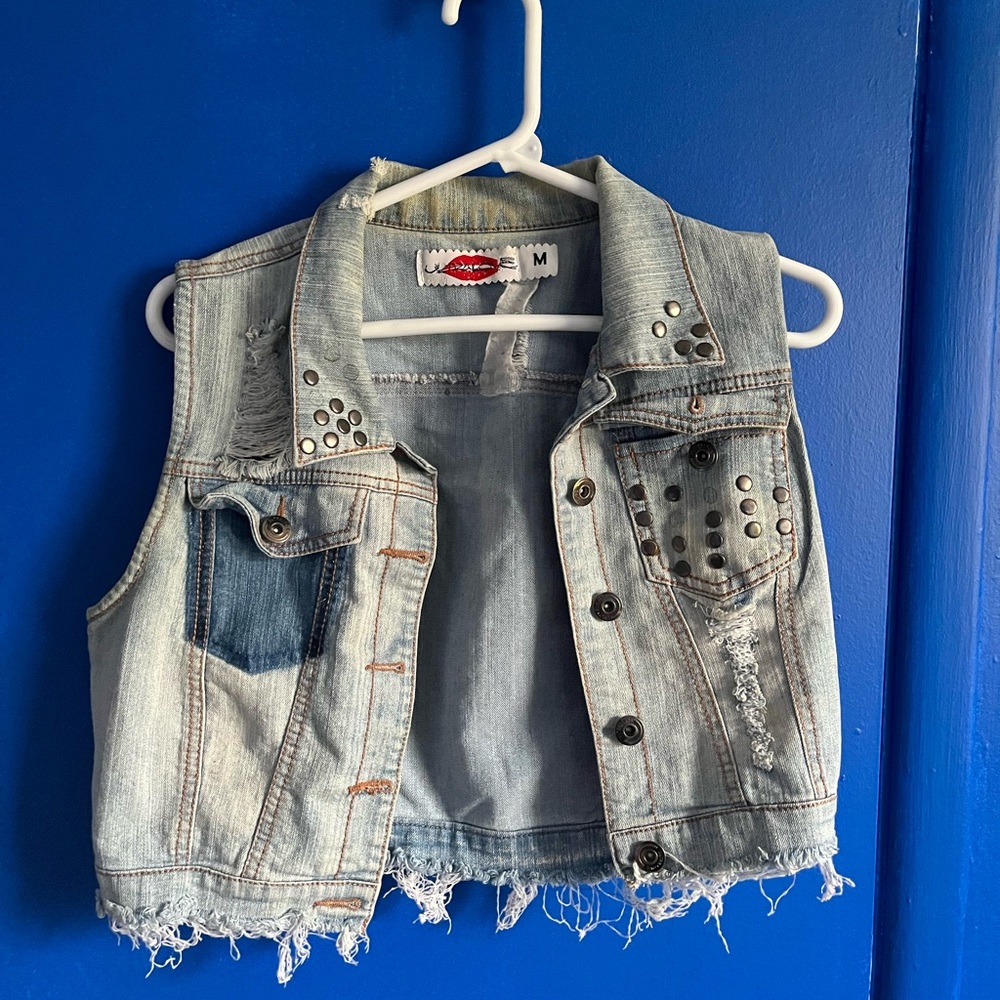 Denim vest
